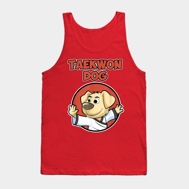 Tae Kwon Dog Tank Top by binding classroom